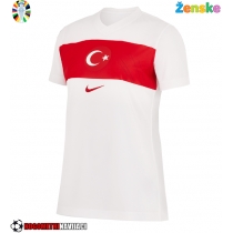 Ženske Nogometnih dresov Turkey Domači EP 2024 Kratki rokavi